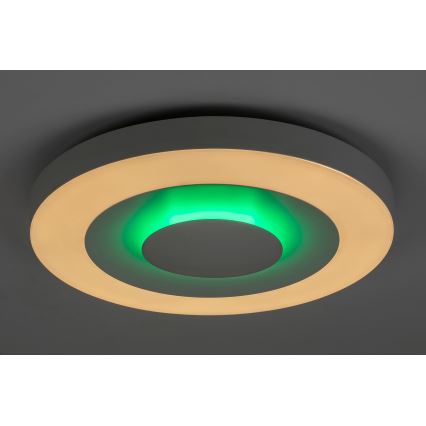 Rabalux - LED RGB Stmívatelné stropní svítidlo LED/40W/230V + DO 3000-6000K