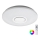 Rabalux - LED RGB Stmívatelné stropní svítidlo s reproduktorem LED/24W/230V Wi-Fi Tuya + dálkové ovládání