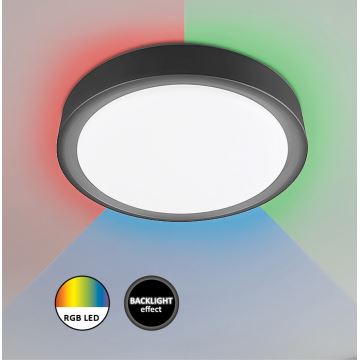 Rabalux - LED RGB Stmívatelné stropní svítidlo se senzorem LED/28W/230V 2700-5000K + dálkové ovládání