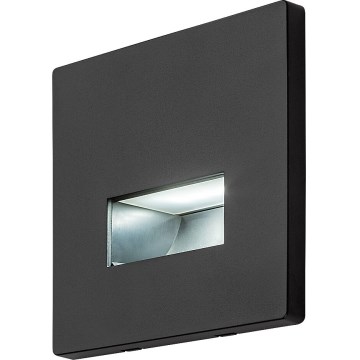 Rabalux - LED Schodišťové svítidlo LED/1W/230V 3000/4500/6500K černá