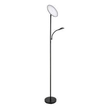 Rabalux - LED Stmívatelná stojací lampa LED/23W/230V 3000/4200/6500 černá