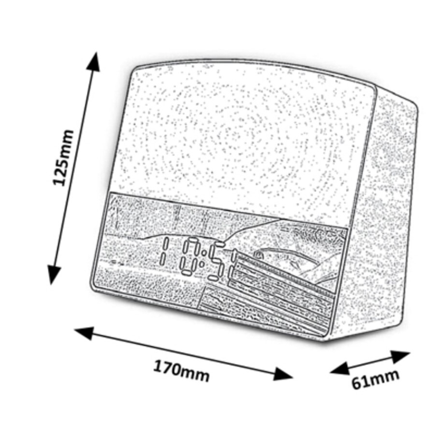 Rabalux - LED Stmívatelná stolní lampa LED/5W/230V 2700-3000K