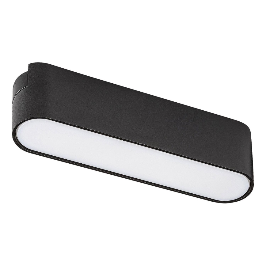 Rabalux - LED Stmívatelné stropní svítidlo do 1-fázového lištového systému LED/6W/24V 2700-5500K Wi-Fi Tuya 11,5 cm černá