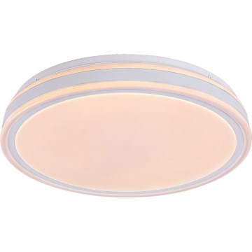 Rabalux - LED Stmívatelné stropní svítidlo LED/23W/230V 3000-6500K pr. 38,5 cm bílá + dálkové ovládání