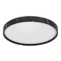 Rabalux - LED Stmívatelné stropní svítidlo LED/24W/230V 3000-6500K pr. 38 cm černá + dálkové ovládání