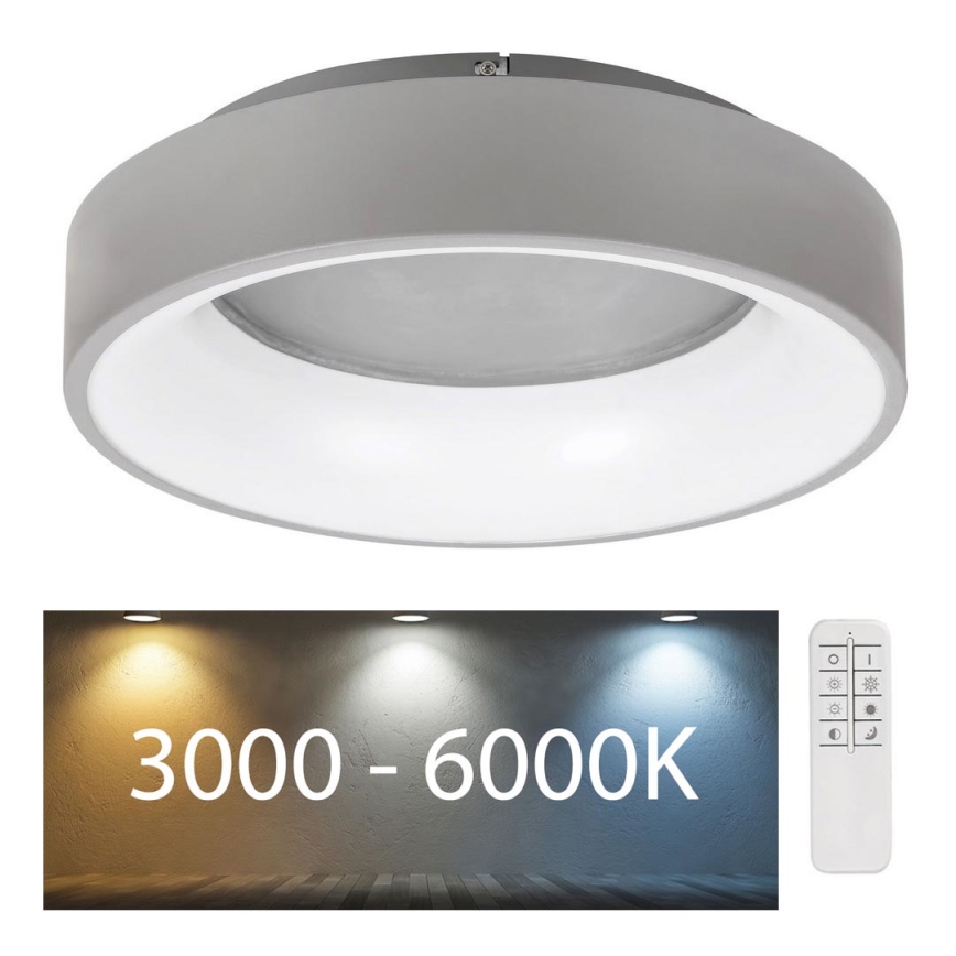 Rabalux - LED Stmívatelné stropní svítidlo LED/24W/230V kulatý 3000-6000K pr. 45 cm + dálkové ovládání