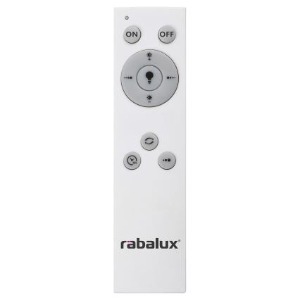 Rabalux - LED Stmívatelné stropní svítidlo LED/38W/230V 3000-6500K bílá + dálkové ovládání