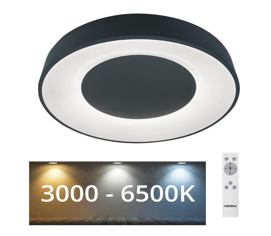 Rabalux Rabalux - LED Stmívatelné stropní svítidlo LED/38W/230V černá 3000-6500K + DO RL3082