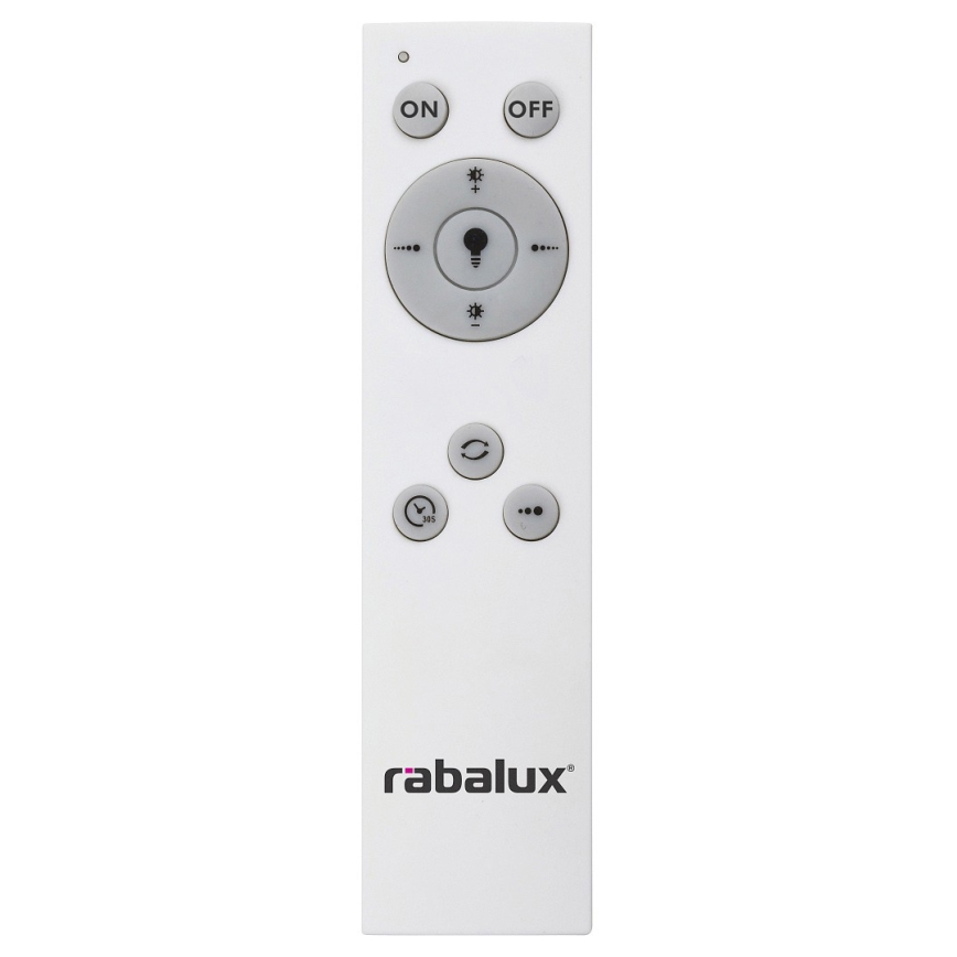Rabalux - LED Stmívatelné stropní svítidlo LED/38W/230V černá 3000-6500K + dálkové ovládání