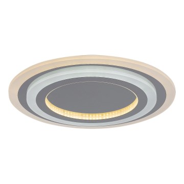 Rabalux - LED Stmívatelné stropní svítidlo LED/56W/230V 3000/4000/6000K matný chrom + dálkové ovládání