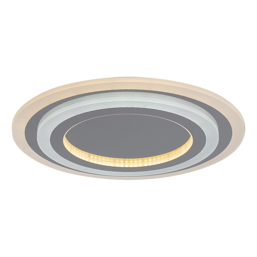 Rabalux - LED Stmívatelné stropní svítidlo LED/56W/230V 3000/4000/6000K matný chrom + dálkové ovládání