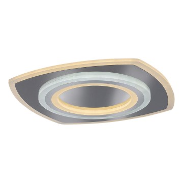 Rabalux - LED Stmívatelné stropní svítidlo LED/60W/230V 3000/4000/6000K matný chrom + dálkové ovládání