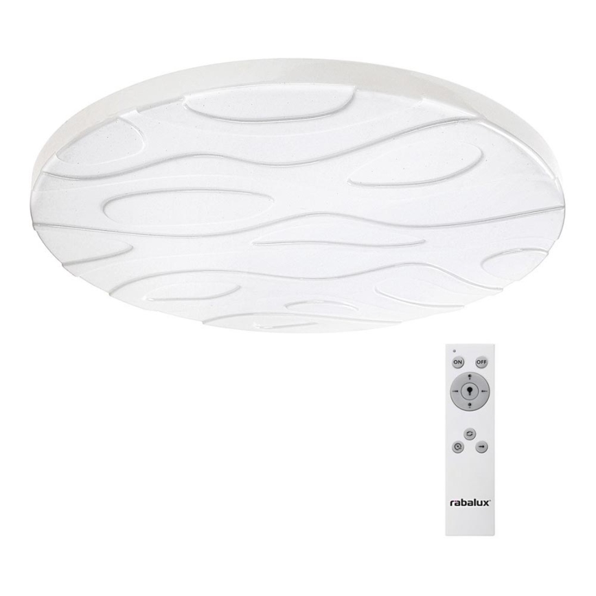 Rabalux - LED Stmívatelné stropní svítidlo na dálkové ovládání LED/80W/230V