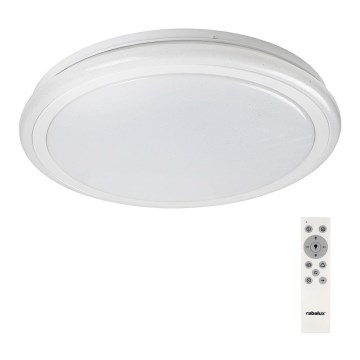 Rabalux - LED Stmívatelné stropní svítidlo na dálkové ovládání RGB LED/32W/230V pr. 40 cm