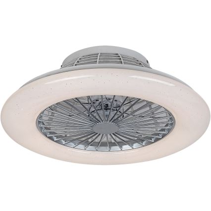 Rabalux - LED Stmívatelné stropní svítidlo s ventilátorem LED/30W/230V 3000-6500K + dálkové ovládání 