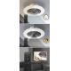 Rabalux - LED Stmívatelné stropní svítidlo s ventilátorem LED/30W/230V 3000-6500K + dálkové ovládání 