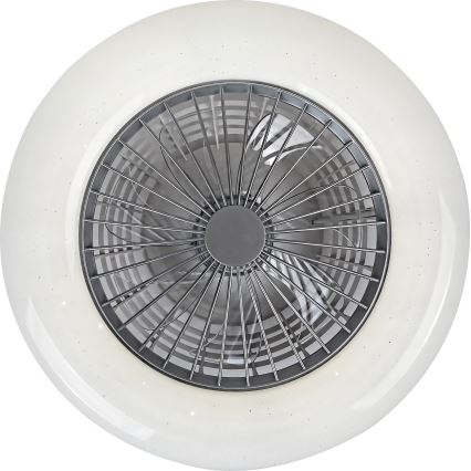 Rabalux - LED Stmívatelné stropní svítidlo s ventilátorem LED/30W/230V 3000-6500K + dálkové ovládání 