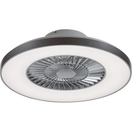 Rabalux - LED Stmívatelné stropní svítidlo s ventilátorem LED/40W/230V 3000-6500K + dálkové ovládání 