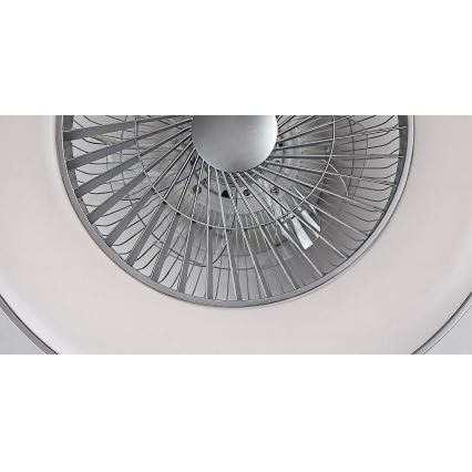 Rabalux - LED Stmívatelné stropní svítidlo s ventilátorem LED/40W/230V 3000-6500K + dálkové ovládání 