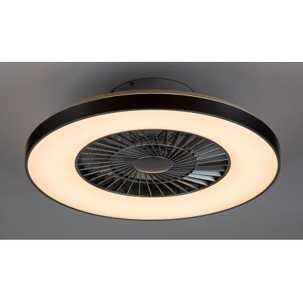 Rabalux - LED Stmívatelné stropní svítidlo s ventilátorem LED/40W/230V 3000-6500K + dálkové ovládání 