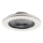 Rabalux - LED Stmívatelné stropní svítidlo s ventilátorem LED/48W/230V 3000-6500K + dálkové ovládání