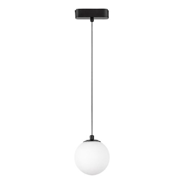 Rabalux - LED Stmívatelný lustr na lanku do 1-fázového lištového systému LED/5W/24V 2700-5500K Wi-Fi Tuya černá