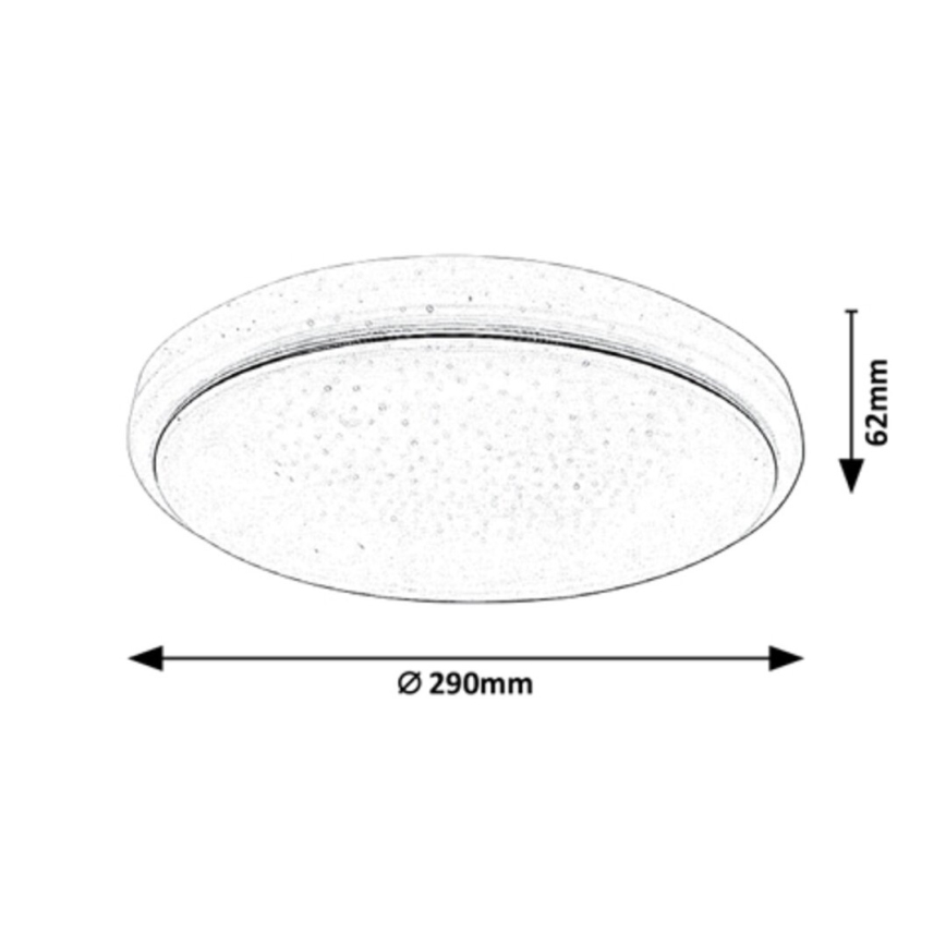 Rabalux - LED Stropní svítidlo LED/12W/230V pr. 29 cm