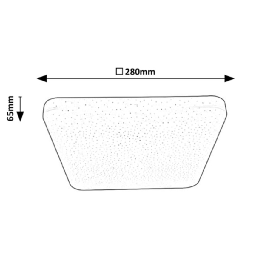 Rabalux - LED Stropní svítidlo LED/12W/230V