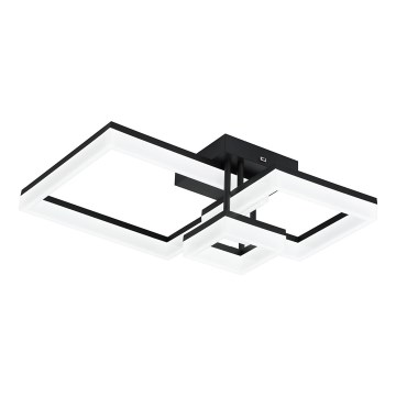 Rabalux - LED Stropní svítidlo LED/22W/230V 3000/4000/6500K černá 47x47 cm