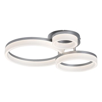 Rabalux - LED Stropní svítidlo LED/24W/230V 3000/4000/6500K matný chrom