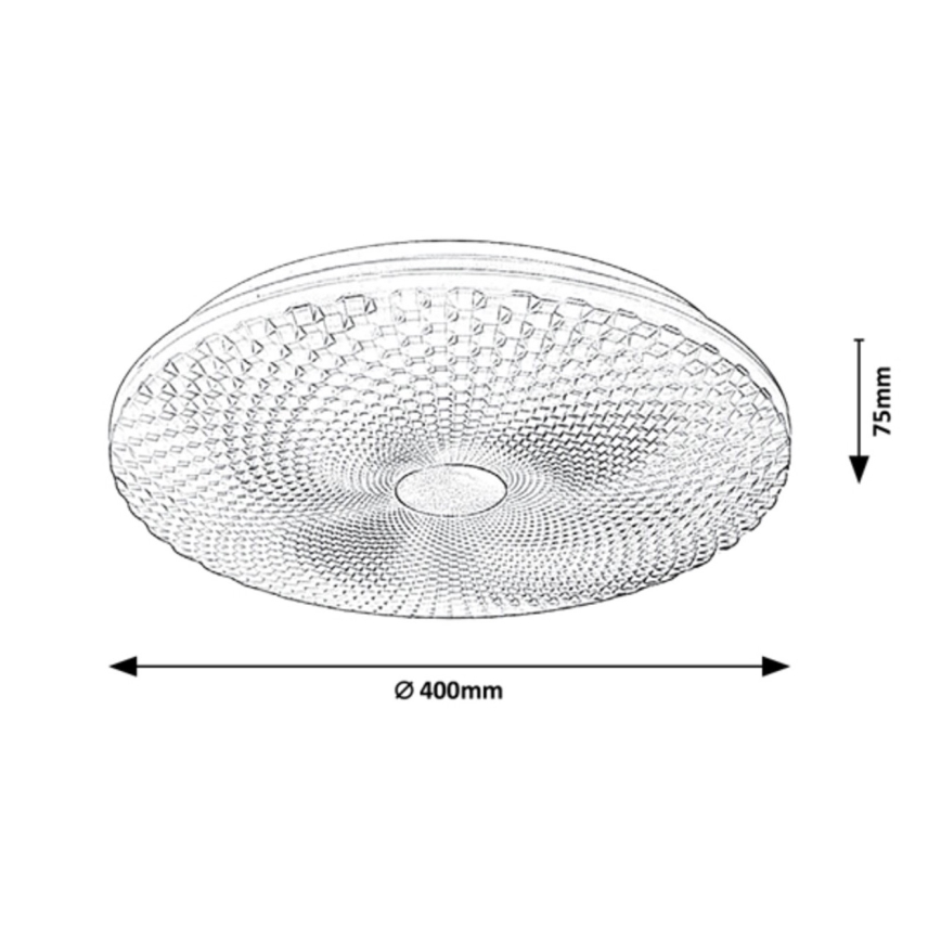 Rabalux - LED Stropní svítidlo LED/24W/230V pr. 40 cm