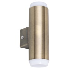 Rabalux - LED Venkovní nástěnné svítidlo 2xLED/4W/230V bronzová IP44