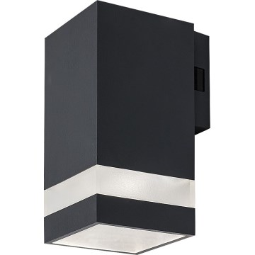 Rabalux - LED Venkovní nástěnné svítidlo LED/9W/230V IP65 antracit