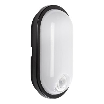 Rabalux - LED Venkovní stropní svítidlo se senzorem LED/15W/230V IP65 černá