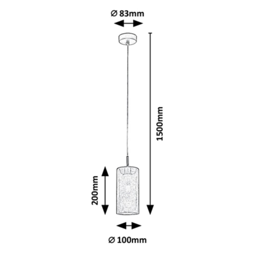 Rabalux - Lustr na lanku 1xE14/25W/230V