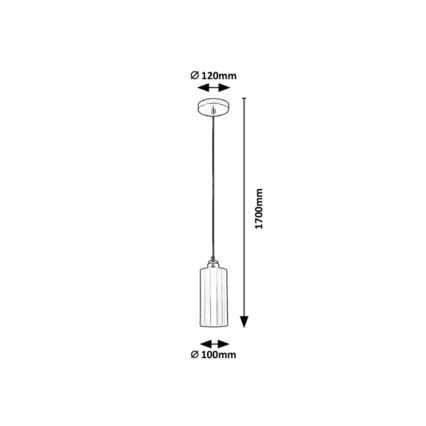 Rabalux - Lustr na lanku 1xE27/40W/230V