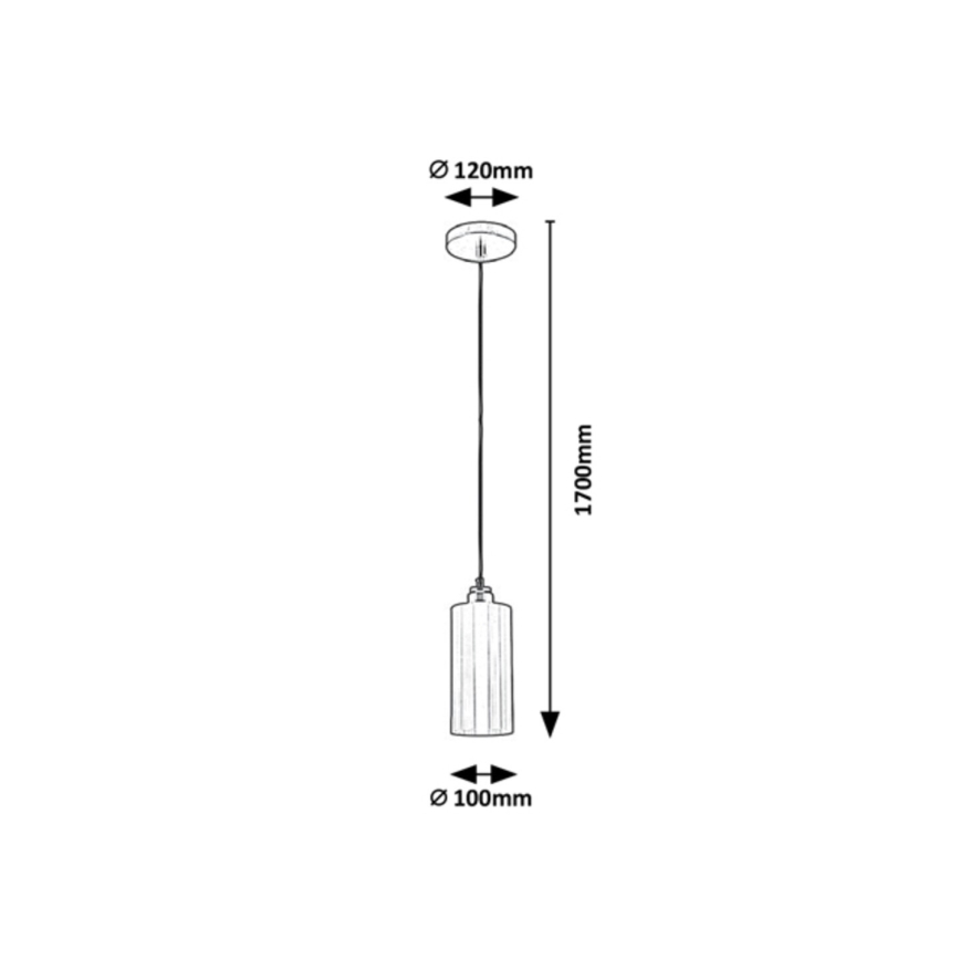 Rabalux - Lustr na lanku 1xE27/40W/230V