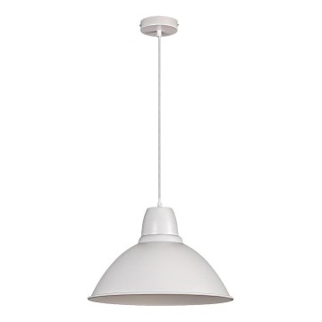 Rabalux - Lustr na lanku 1xE27/60W/230V pr. 36 cm bílá