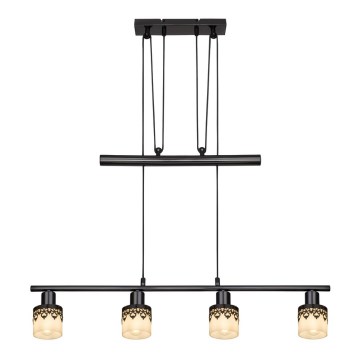 Rabalux - Lustr na lanku LACEY 4xE14/40W/230V