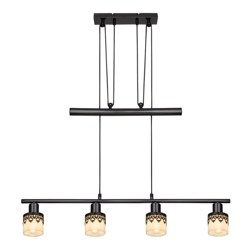 Rabalux - Lustr na lanku LACEY 4xE14/40W/230V