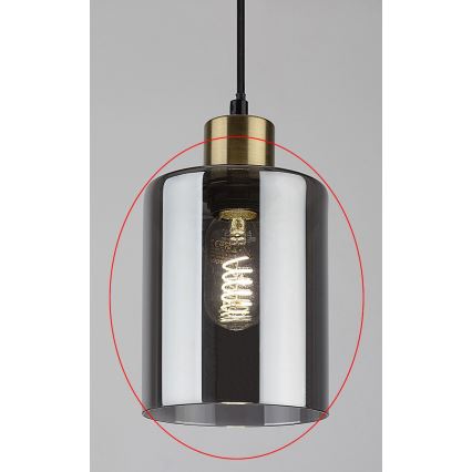 Rabalux -  Náhradní sklo E27 pr. 13 cm