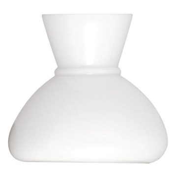 Rabalux - Náhradní sklo k lustru, stolní lampě a nástěnnému svítidlu E27 pr. 23,5 cm bílá