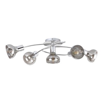 Rabalux - Přisazený lustr 5xE14/40W/230V lesklý chrom