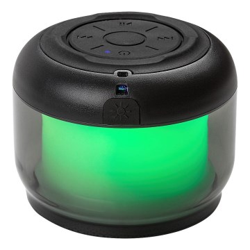 Rabalux - RGB Stolní lampa s reproduktorem RGB/3W/3,7V 500mAh