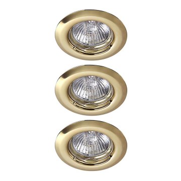 Rabalux - SADA 3x LED Koupelnové podhledové svítidlo 3xGU10/6W/230V + 3xGU10/50W IP44 Rabalux - SADA 3x LED Koupelnové podhledové svítidlo 3xGU10/6W/230V + 3xGU10/50W IP44