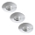 Rabalux - SADA 3xLED Koupelnové podhledové svítidlo LED/4W/230V IP44