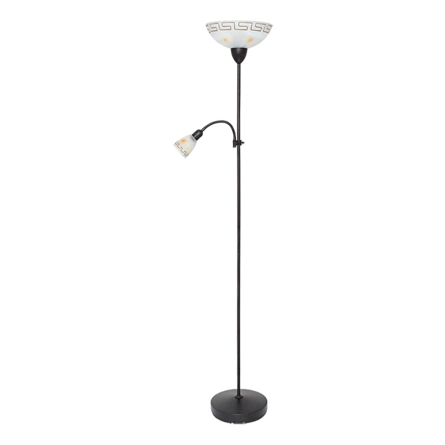 Rabalux - Stojací lampa 1xE27/100W+E14/40W