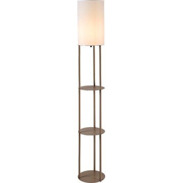 Rabalux - Stojací lampa s poličkami 1xE27/40W/230V béžová