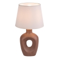 Rabalux - Stolní lampa 1xE14/25W/230V hnědá/krémová