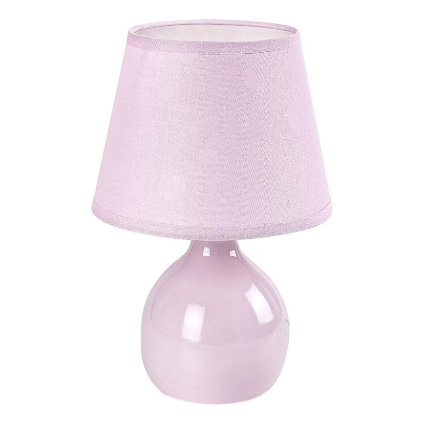 Rabalux - Stolní lampa 1xE14/40W/230V růžová